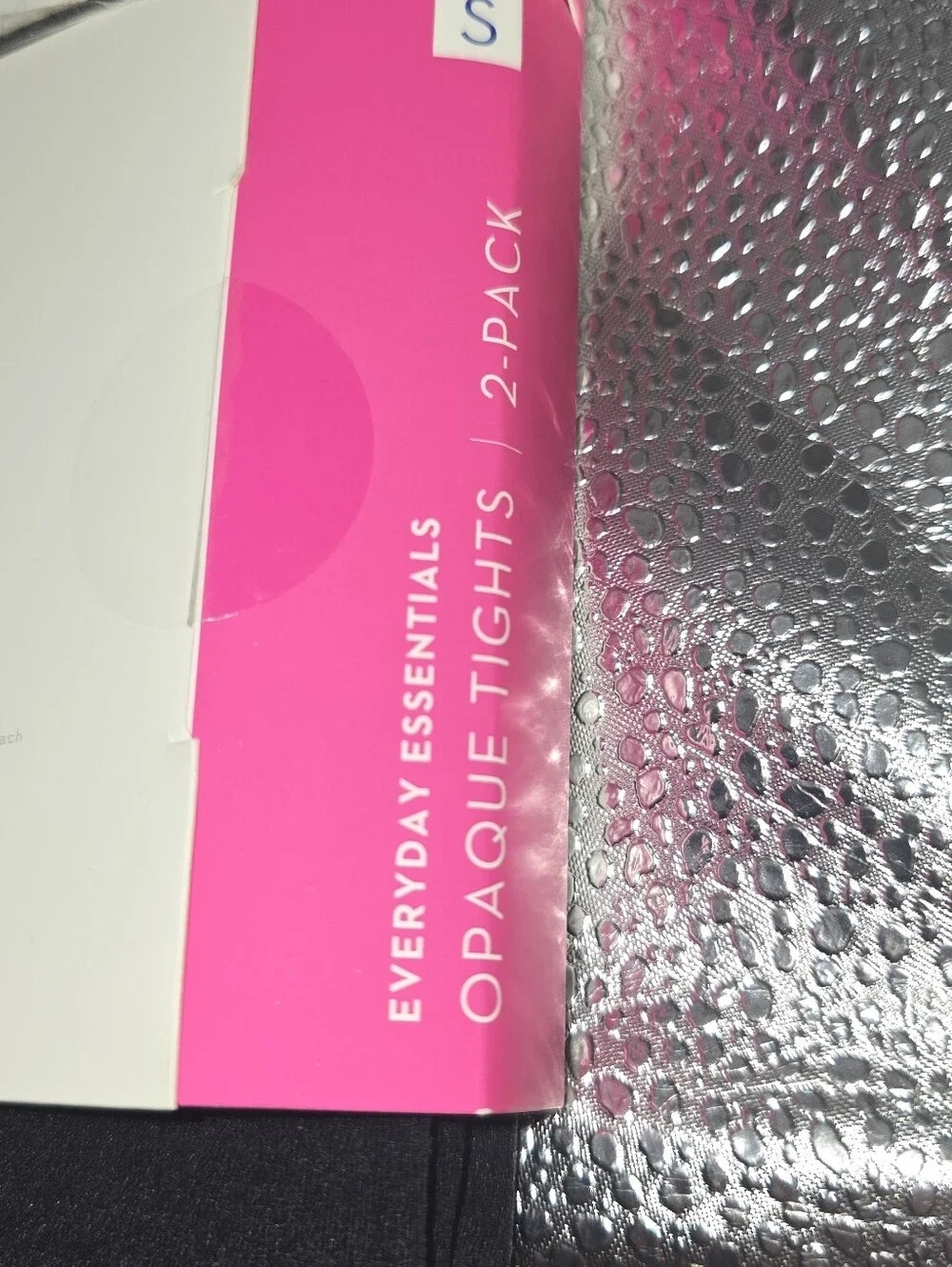 Apt. 9 Black Opaque Tights 2-Pack